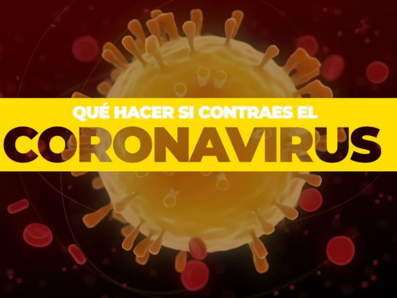 Coronavirus que hacer si te enfermas