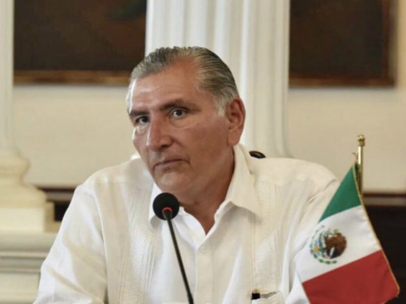 Gobernador de Tabasco da positivo a coronavirus Covid-19