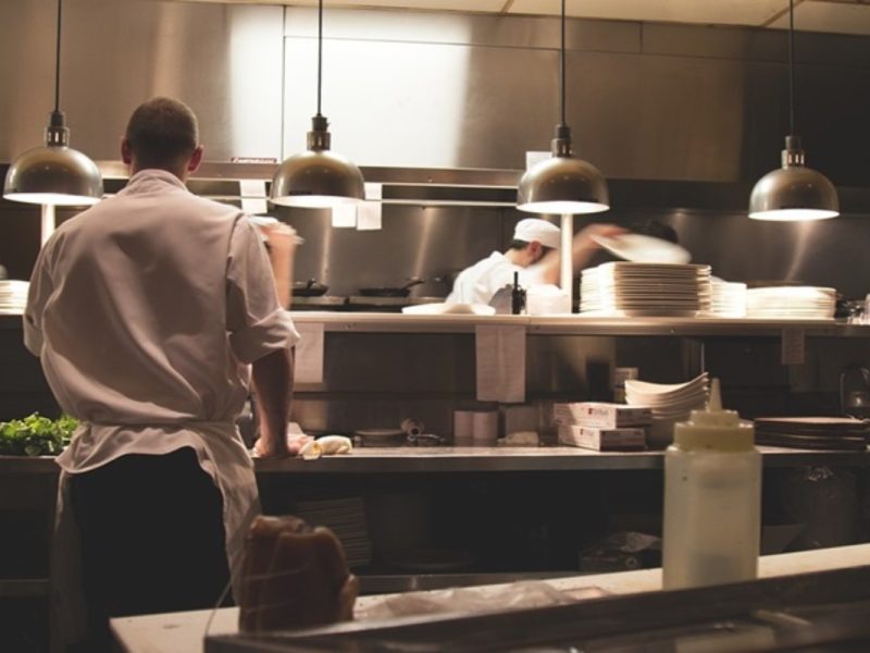 Trabajadores de restaurantes en EU