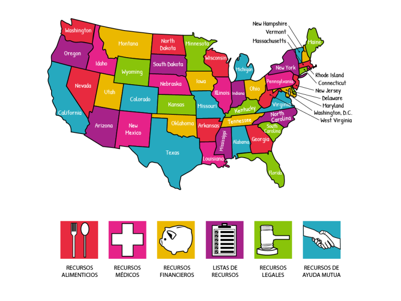 Mapa Estados Unidos Portada
