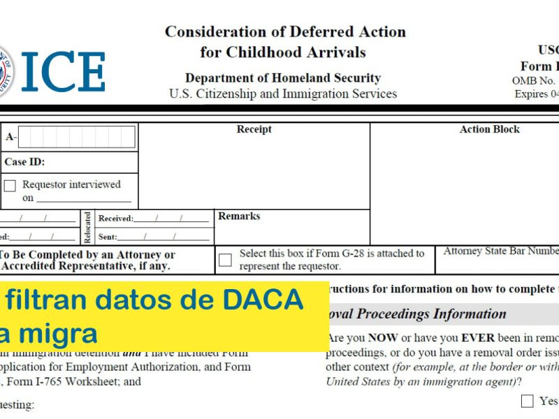 DACA Petición ante USCIS