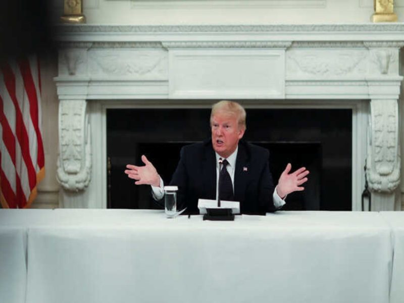 Trump revela que está tomando hidroxicloroquina