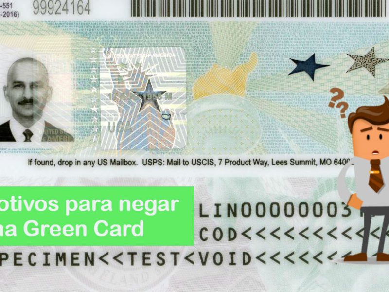 USCIS Green Card motivos para negarla