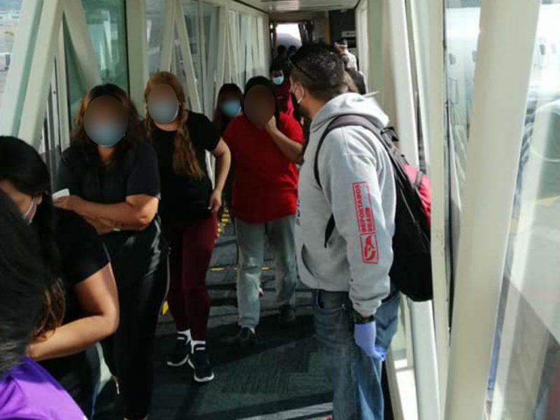 paisanos deportados a la CDMX DUL FB