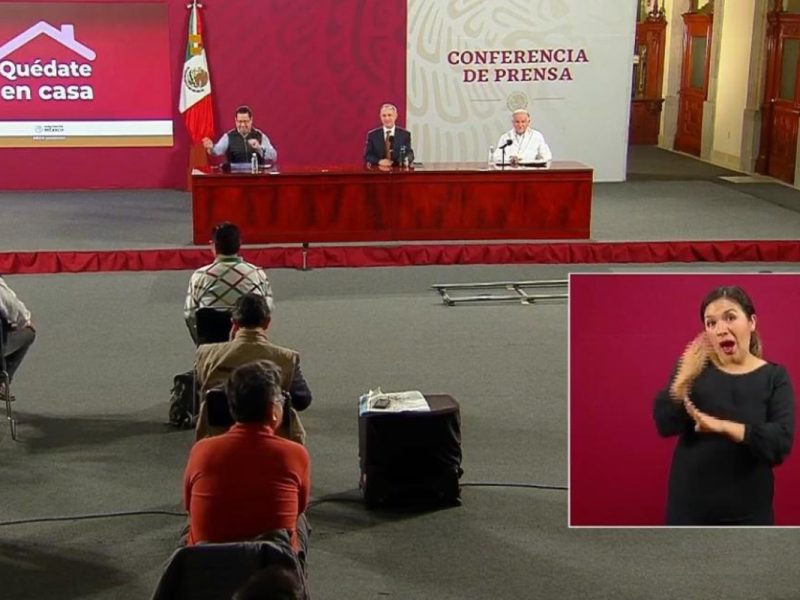 México cuenta con más de 6 mil casos de coronavirus en un día