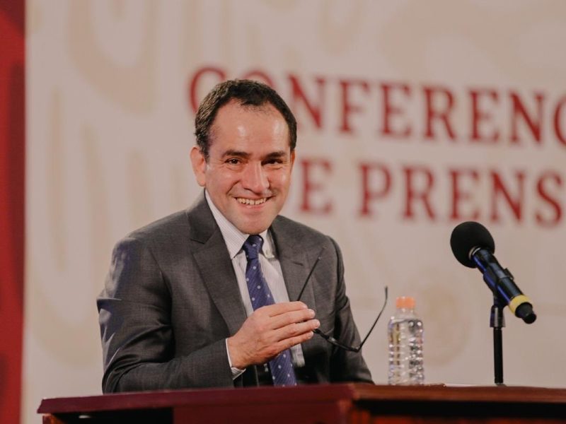 Secretario de Hacienda da positivo a Covid-19