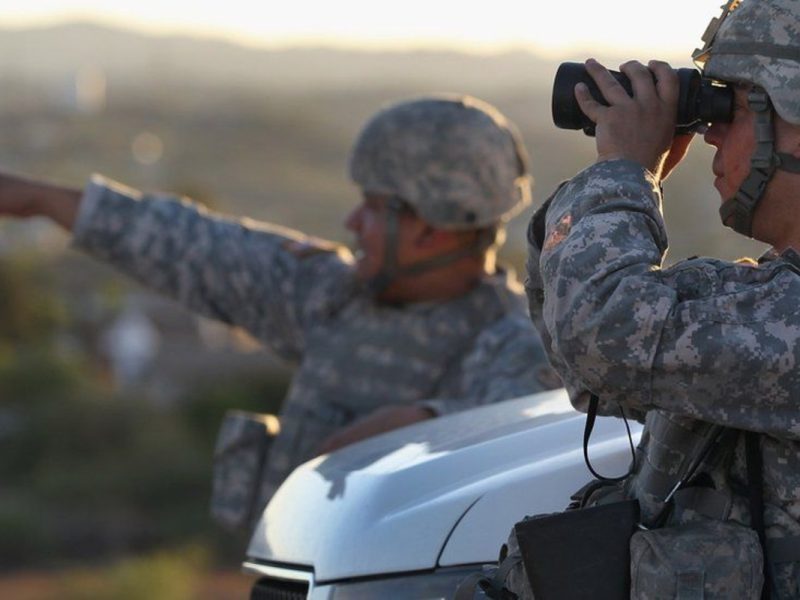 El Pentágono disminuirá las tropas de la frontera entre México y Estados Unidos