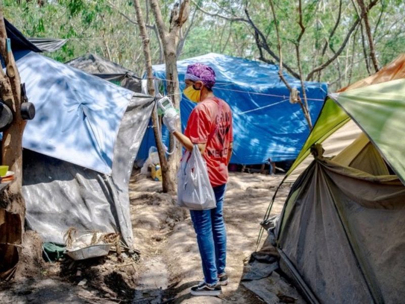 Campamento de migrantes confirma sus primeros casos de Covid-19