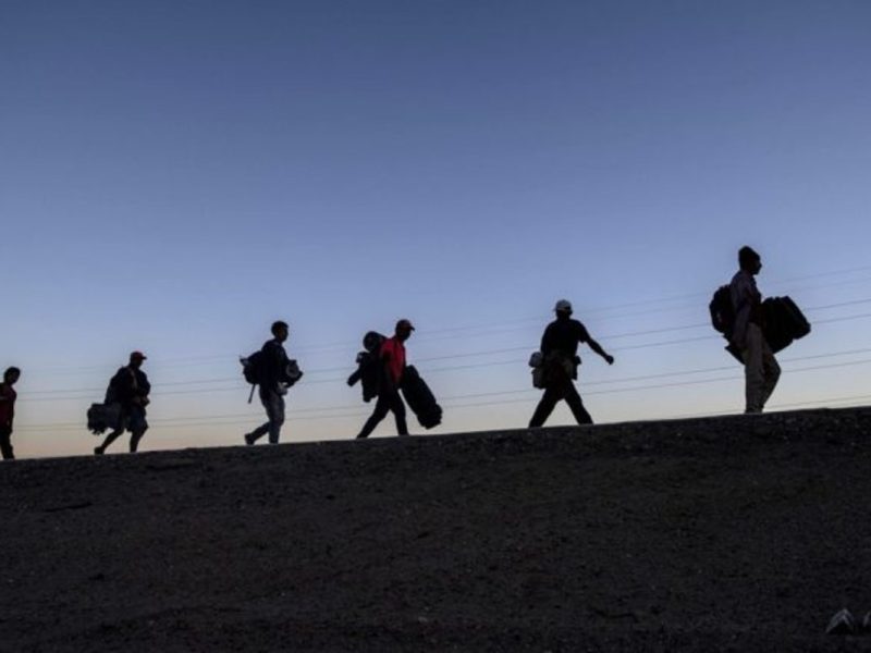 Desde Tamaulipas han partido varias caravanas de migrantes