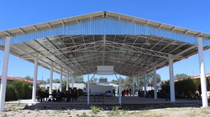 Colegio Cecytez construido gracias al 3x1 Godezac