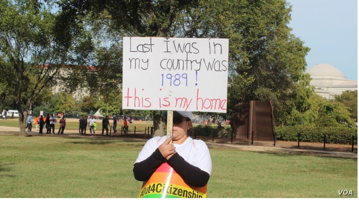 JVarias organizaciones se han pronunciado en contra de la administración Trump por sus recientes modificaciones al programa DACA. Foto: VOA