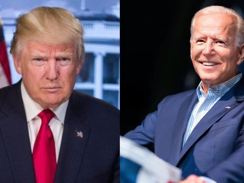 Los portavoces de ambos candidatos hablaron sobre la política migratoria de cada uno de ellos. Foto: Páginas oficiales de Facebook de Donald Trump y Joe Biden.