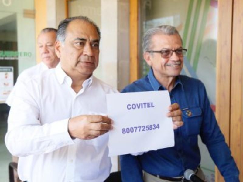 Si tienes síntomas de coronavirus, llama al COVITEL Guerrero