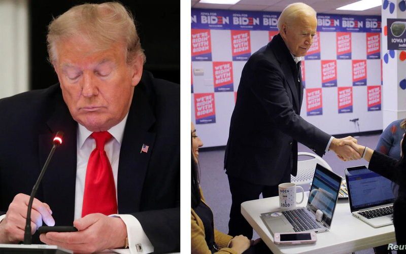 Tanto Trump como Biden han enfocado parte de sus campañas en las relaciones exteriores con América Latina. Foto: VOA