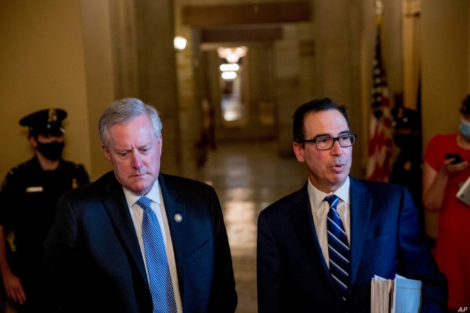 Casa Blanca y demócratas confían en acordar paquete de ayuda el fin de semana