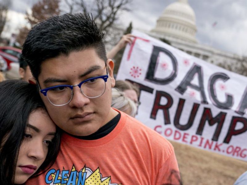 El 28 de julio, la administración Trump dio a conocer nuevos cambios para DACA. Foto: Voz de América, AP