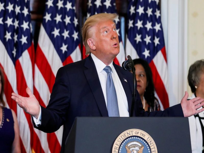 Trump advierte sobre posible fraude en votación masiva por correo