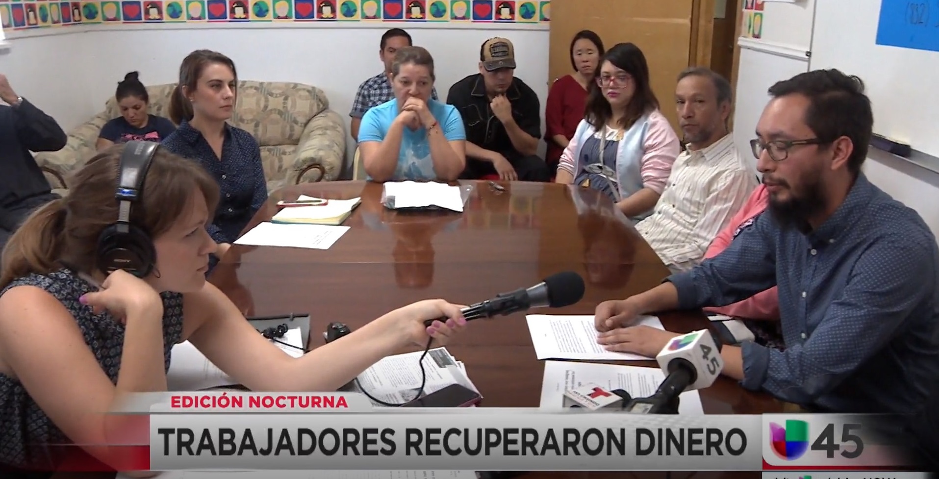 El Pueblo Primero ayuda a los trabajadores cuyos patrones no respetan sus derechos laborales. Foto: Cortesía