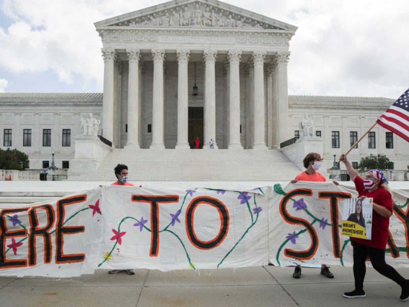 DACA protestas _USA-COURT-IMMIGRATION Reuters VOA