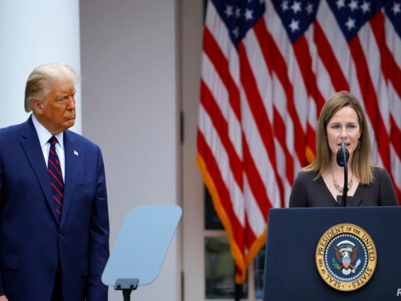 Amy Coney Barrett está a favor de las políticas migratorias de Trump