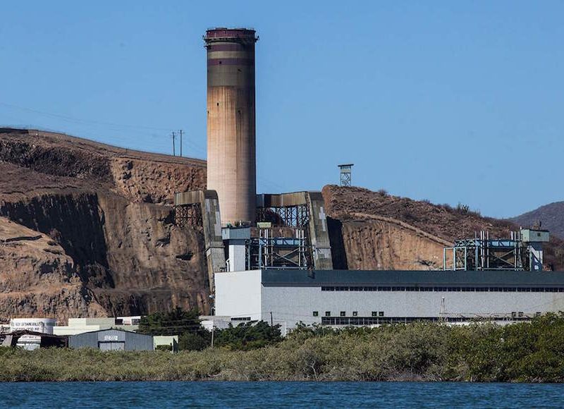 Planta de amoniaco en Topolobampo, Sinaloa. Uno de los proyectos de la inversión privada que fueron cancelados por la administración de López Obrador.