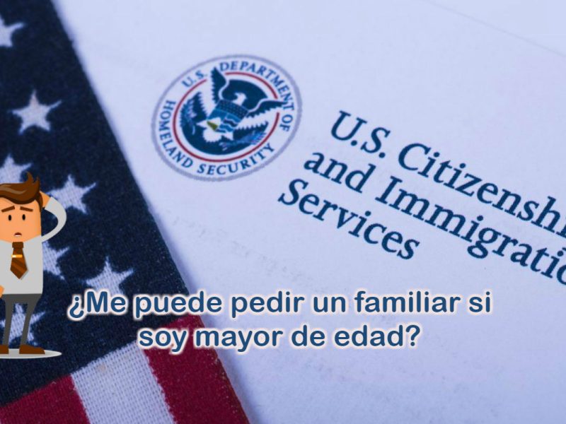 Me puede pedir un familiar si soy mayor de edad