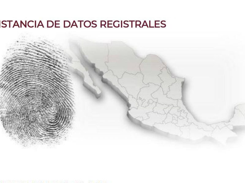 constancia de Datos Registrales