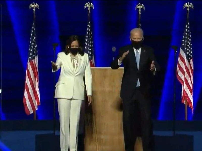 Hablan Joe Biden y Kamala Harris tras ganar elecciones en EEUU