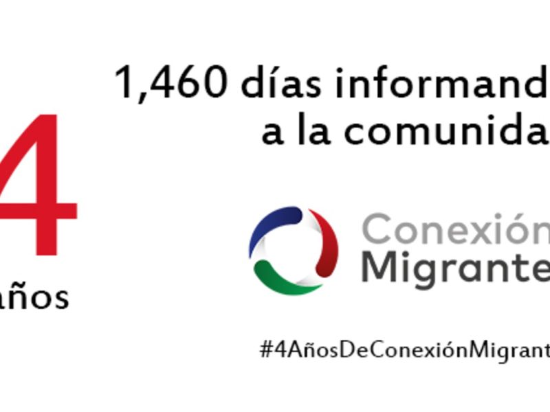 Cuatro años de Conexión Migrante; el reto de enfrentar una pandemia