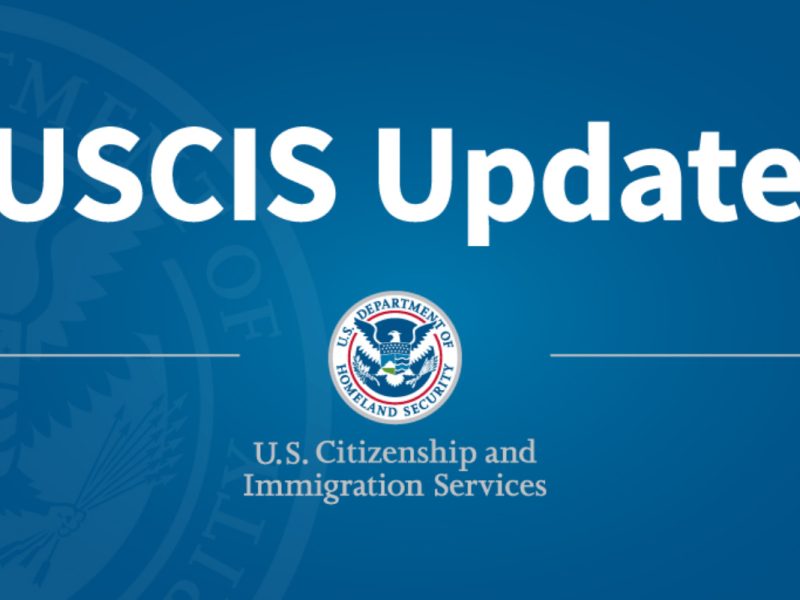 USCIS actualización