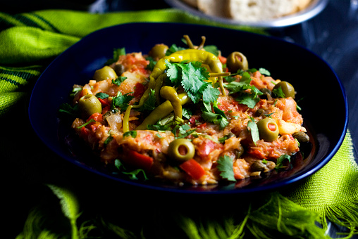 Bacalao a la vizcaína “estilo mexicano”