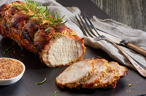 Lomo de cerdo al horno