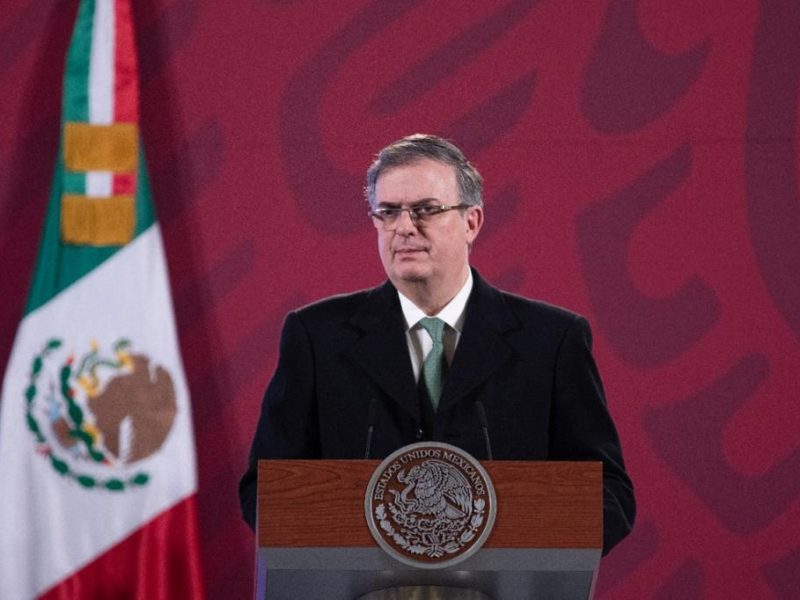 El canciller Marcelo Ebrard anunció que las primeras vacunas conta el coronavirus llegarán a Mexico este 23 de diciembre.