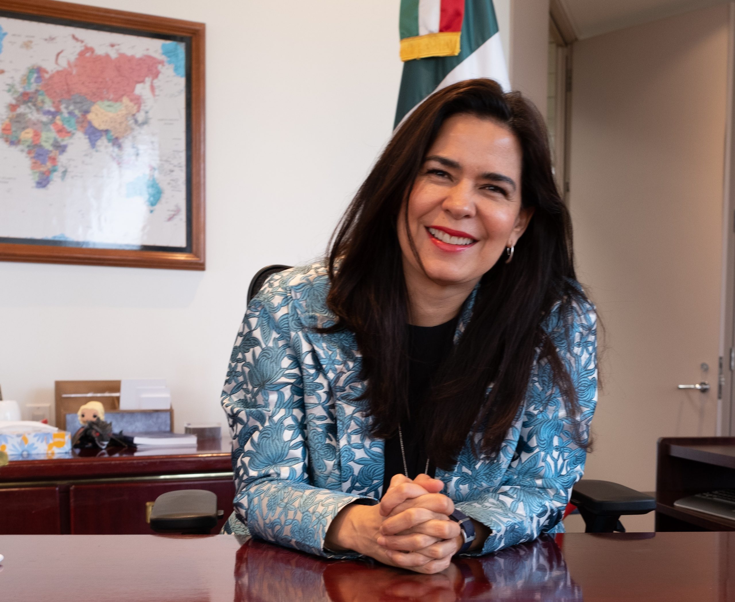 Marcela Celorio, cónsul de México en Los Ángeles destaca el trabajo de apoyo a los migrantes realizado durante la pandemia (Foto: Consulado de México en L.A.)