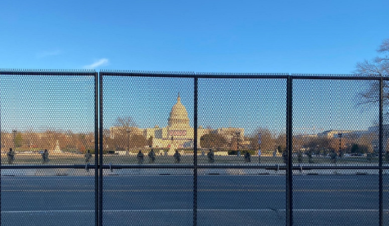 El Capitolio el mismo día que el Congreso aprobó un segundo juicio político contra Trump. | Foto: Isabel Migoya.