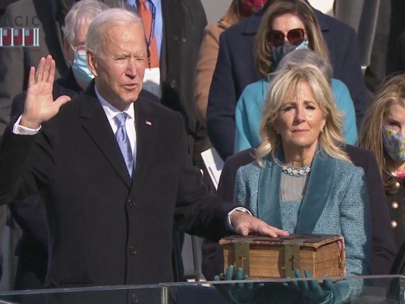 "Es el día de la democracia y la renovación": Joe Biden, presidente de EEUU