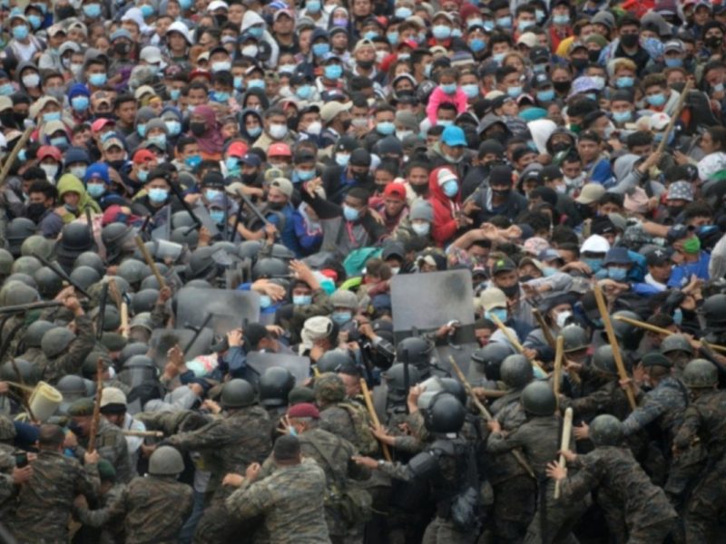 Colectivo pide al gobierno de México respetar los derechos humanos de la caravana migrante