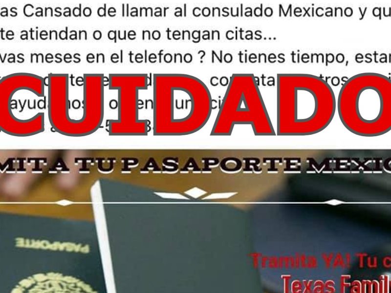 Mexicanos denuncian venta de citas en los consulados en EEUU