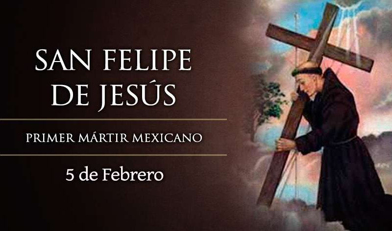 Hoy celebramos a San Felipe de Jesús.