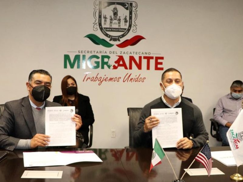 Sezami y Prodecon firman convenio para asesoría a migrantes en temas fiscales, importaciones e inversiones.