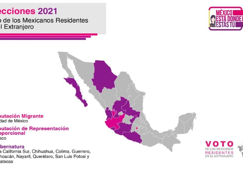 Fechas clave en el voto extranjero INE México