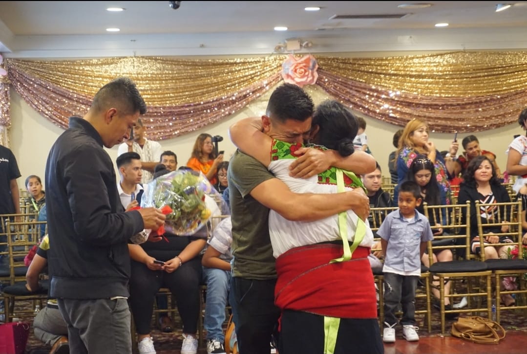 Reunificación familiar a través de "Hidalguenses en California, club El Apapacho". | Foto: Cortesía.