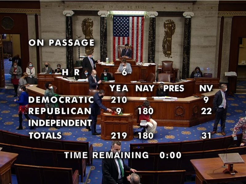 Sólo eran necesarios 216 votos para que la iniciativa de ley para regularizar a los migrantes indocumentados pasara al Senado