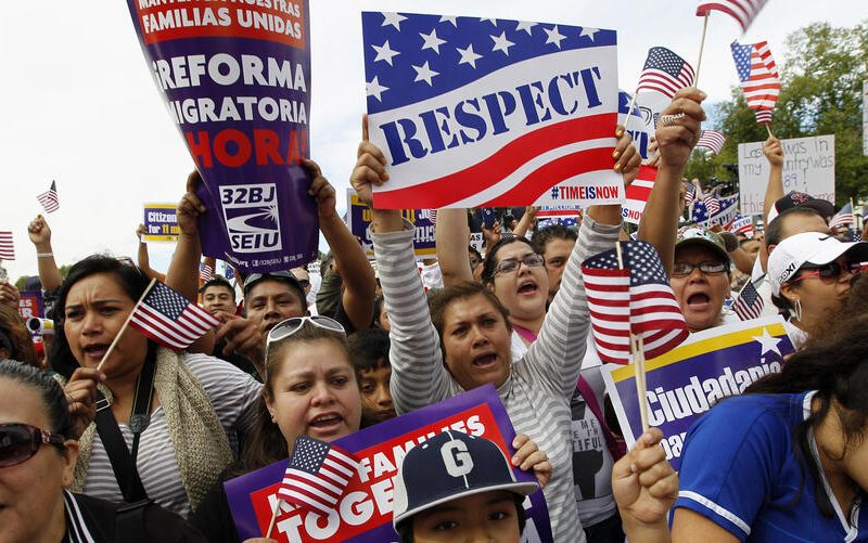 Tanto en Illinois como en otros estados de USA los migrantes se están manifestando para exigir una reforma migratoria.