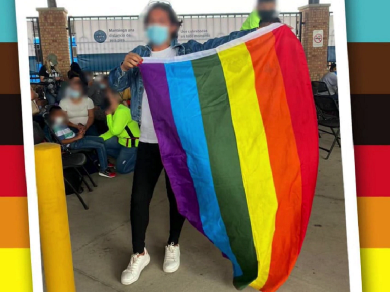 Miembros de la comunidad LGBT en el asilo dirigido por Estuardo Cifuentes.