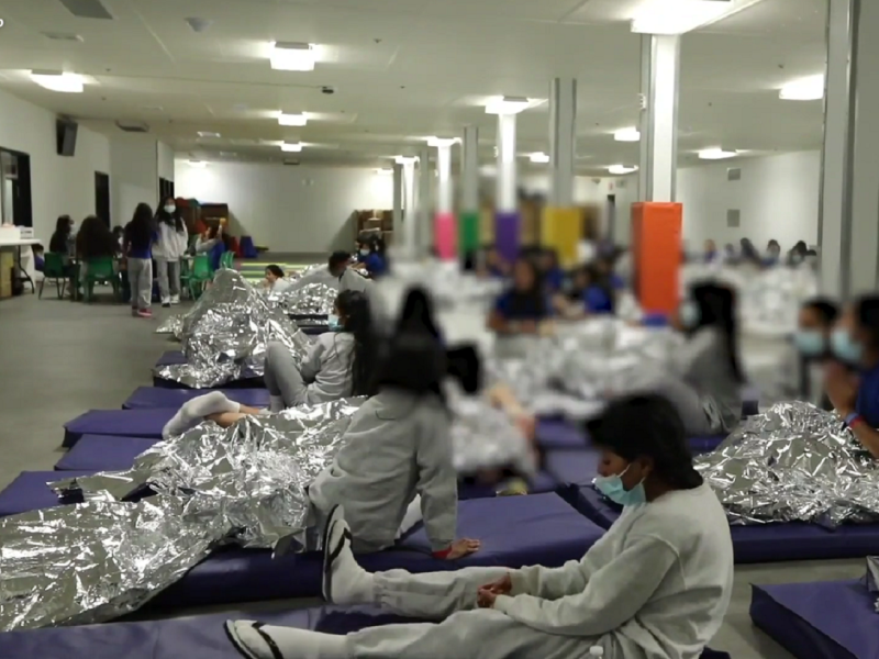 La "Caravana por los niños" exige la liberación de niños migrantes detenidos desde la administración de Donald Trump.