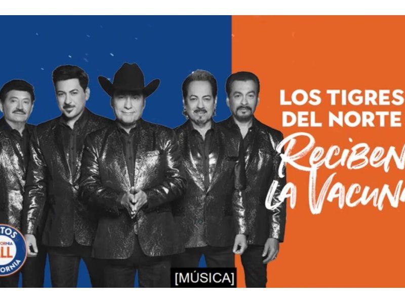 Los Tigres del Norte invitan a sus fans a vacunarse contra el Covid-19
