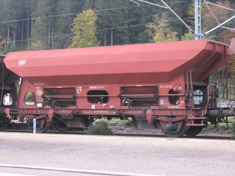 Foto: Ejemplo Tolva en tren. Wikipedia