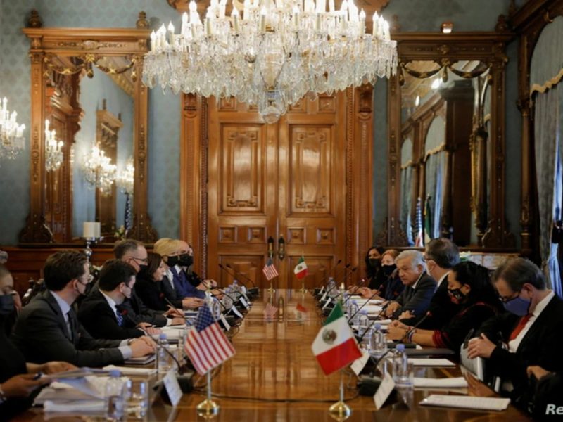 AMLO propuso a Kamala Harris la reapertura de frontera de México-USA