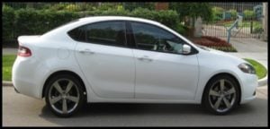 Así luce el auto que conducía Abram. | Foto: Facebook @IIICorps